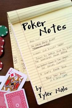 Paperback Poker Notes Book