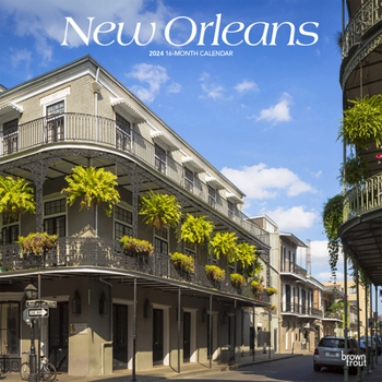Calendar New Orleans 2024 Square Book