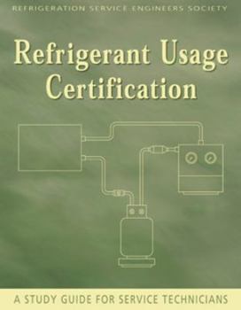 Paperback Refrigerant Usage Certification Book