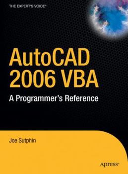 Hardcover AutoCAD 2006 VBA: A Programmer's Reference Book