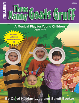 Paperback Three Nanny Goats Gruff [With CD (Audio)] Book