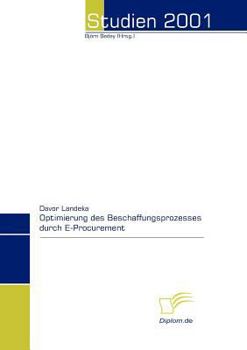 Paperback Optimierung des Beschaffungsprozesses durch E-Procurement [German] Book
