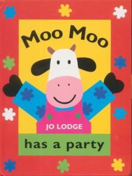 Hardcover Moo Moo Has a Party Book