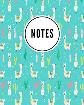 Paperback Notes: Llama Print (1) - Cute Writing Notebook For School, Home & Office - [Classic] Book