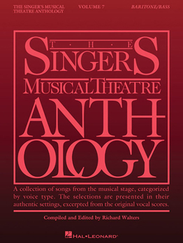 Paperback Singer's Musical Theatre Anthology - Volume 7: Baritone/Bass Book Only Book