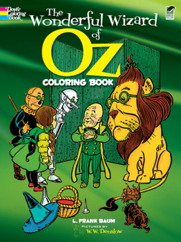 Paperback The Wonderful Wizard of Oz Coloring Book