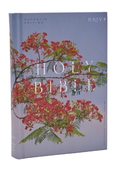 Hardcover NRSV Catholic Edition Bible, Royal Poinciana Hardcover (Global Cover Series): Holy Bible Book