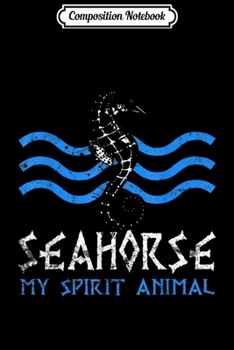 Composition Notebook: Vintage Seahorse Lover Animal Gift Journal/Notebook Blank Lined Ruled 6x9 100 Pages