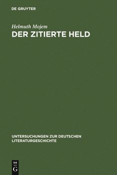 Hardcover Der Zitierte Held: Studien Zur Intertextualität in Wilhelm Raabes Roman Das Odfeld [German] Book
