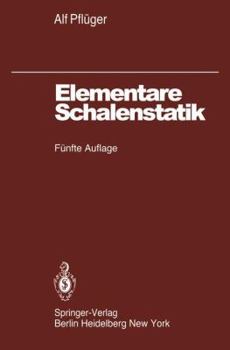 Paperback Elementare Schalenstatik [German] Book