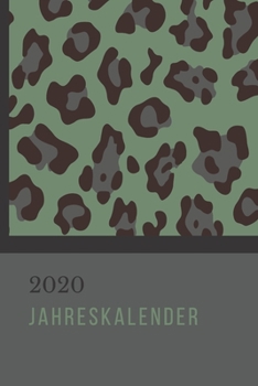 2020 Jahreskalender: Gut organisiert durch das Jahr I Jahresplaner I Wochenplaner I A5 Format I Leodesign (German Edition)