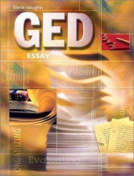 Paperback Steck-Vaughn GED: Student Edition Essay Book