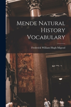 Paperback Mende Natural History Vocabulary Book