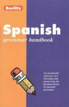 Paperback Spanish Grammar Berlitz Handbook Book
