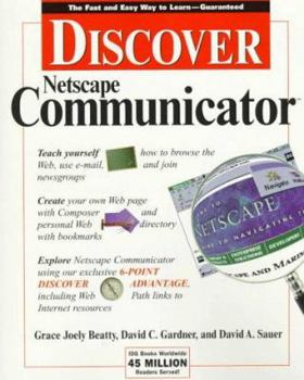 Paperback Discover Netscape Communicator With CD Book