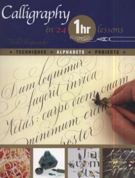 Paperback Calligraphy in 24 One-Hour Lessons Book