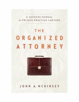 Paperback The Organized Attorney Book