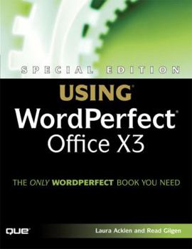 Paperback Using WordPerfect Office X3 Book
