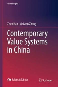 Hardcover Contemporary Value Systems in China Book