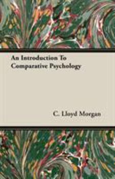 Paperback An Introduction To Comparative Psychology Book