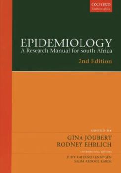 Paperback Epidemiology: A research manual for South Africa Book