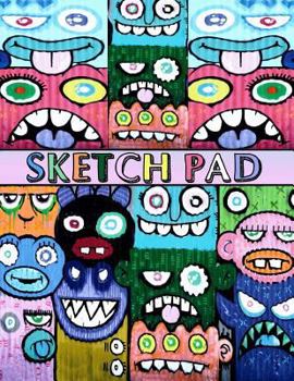 Sketch Pad: Graffiti Art Cover - Sketch Book for kids and adults - Blank Drawing Pad to Practice How to Draw, Doodle and Color Extra Large 8.5" x 11" (Graffiti Urban Art)