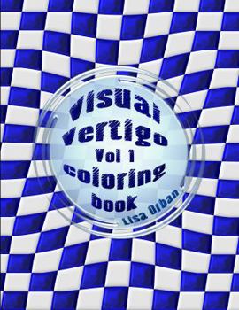 Paperback Visual Vertigo: Optical Illusion Coloring Book