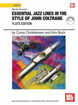 Paperback Essential Jazz Lines in the Style of John Coltrane, Flute Edition Book