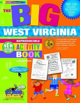 Paperback West Virginia Big Reproducible Activity Book-New Version Book