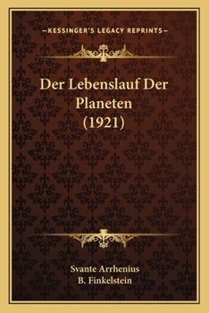 Paperback Der Lebenslauf Der Planeten (1921) [German] Book