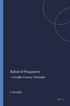 Paperback Rabad of Posquieres: A Twelfth-Century Talmudist Book