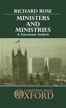Hardcover Ministers and Ministries: A Functional Analysis Book