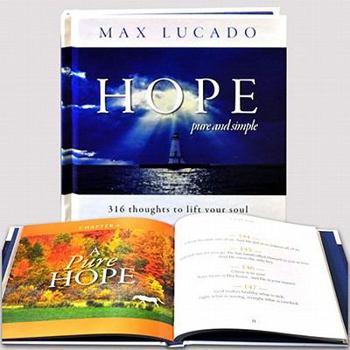 Hardcover Hope Pure And Simple w/DVD Book