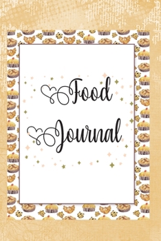 Paperback Food Journal: 12 week tracking journal Book