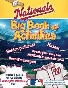 Paperback Washington Nationals: The Big Book of Activities Book