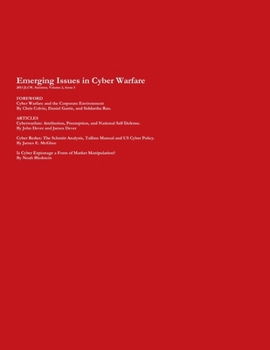 Paperback 2013 Journal of Law & Cyber Warfare, Summer, Volume 2, Issue 1 Book