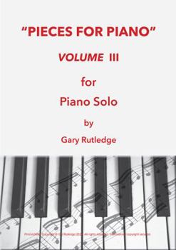 Paperback Pieces for Piano Volume III Book