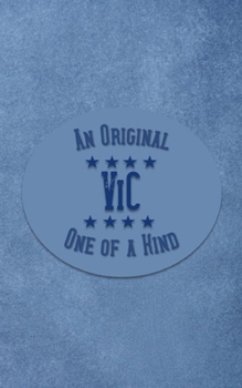 Paperback Vic: Personalized Writing Journal for Men Book