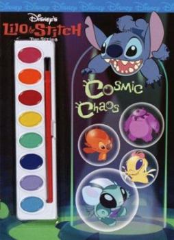 Paperback Lilo & Stitch:Cosmic Chaos (Paint Box Book) Book