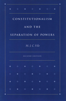 Hardcover Constitutionalism and the Separation of Powers Book