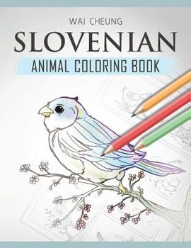 Paperback Slovenian Animal Coloring Book