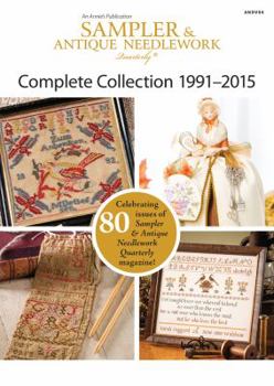 CD-ROM Sampler & Antique Needlework Quarterly Collection 1991-2015 Book