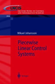 Paperback Piecewise Linear Control Systems: A Computational Approach Book