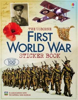 Paperback First world war sticker book