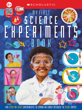 Paperback My First Science Experiments Workbook: Scholastic Early Learners (Workbook) Book