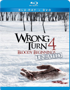 Blu-ray Wrong Turn 4: Bloody Beginnings Book