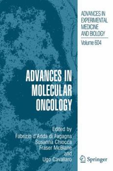 Paperback Advances in Molecular Oncology Book