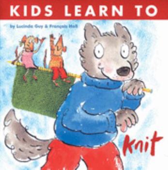 Paperback Kids Learn to Knit Book