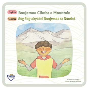 Paperback Boujemaa Climbs A Mountain: English, Tagalog Book