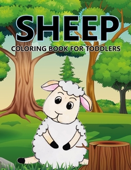 Paperback Sheep Coloring Book For Toddlers Book